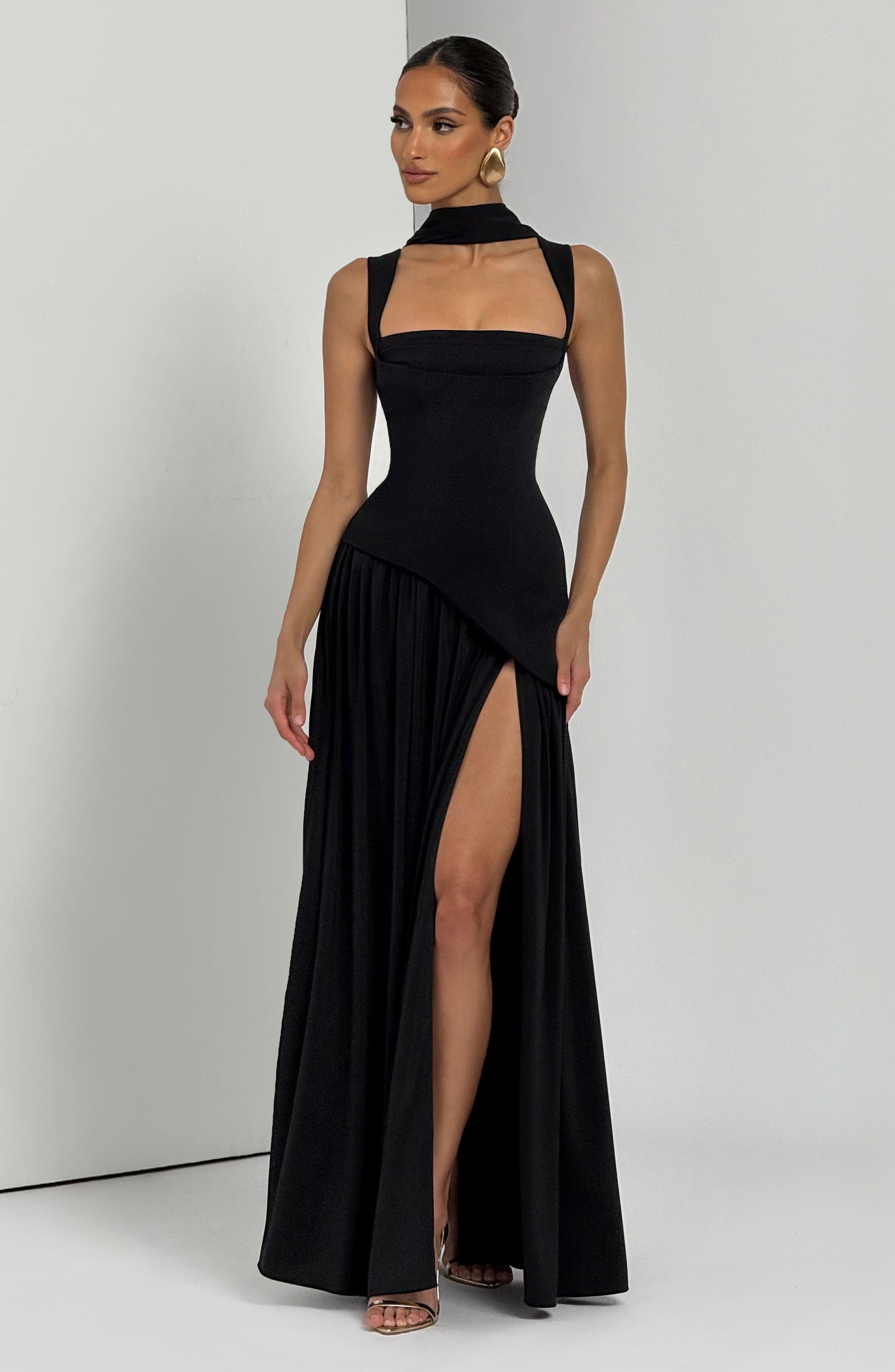 Vestido Longo Tullulah - Preto