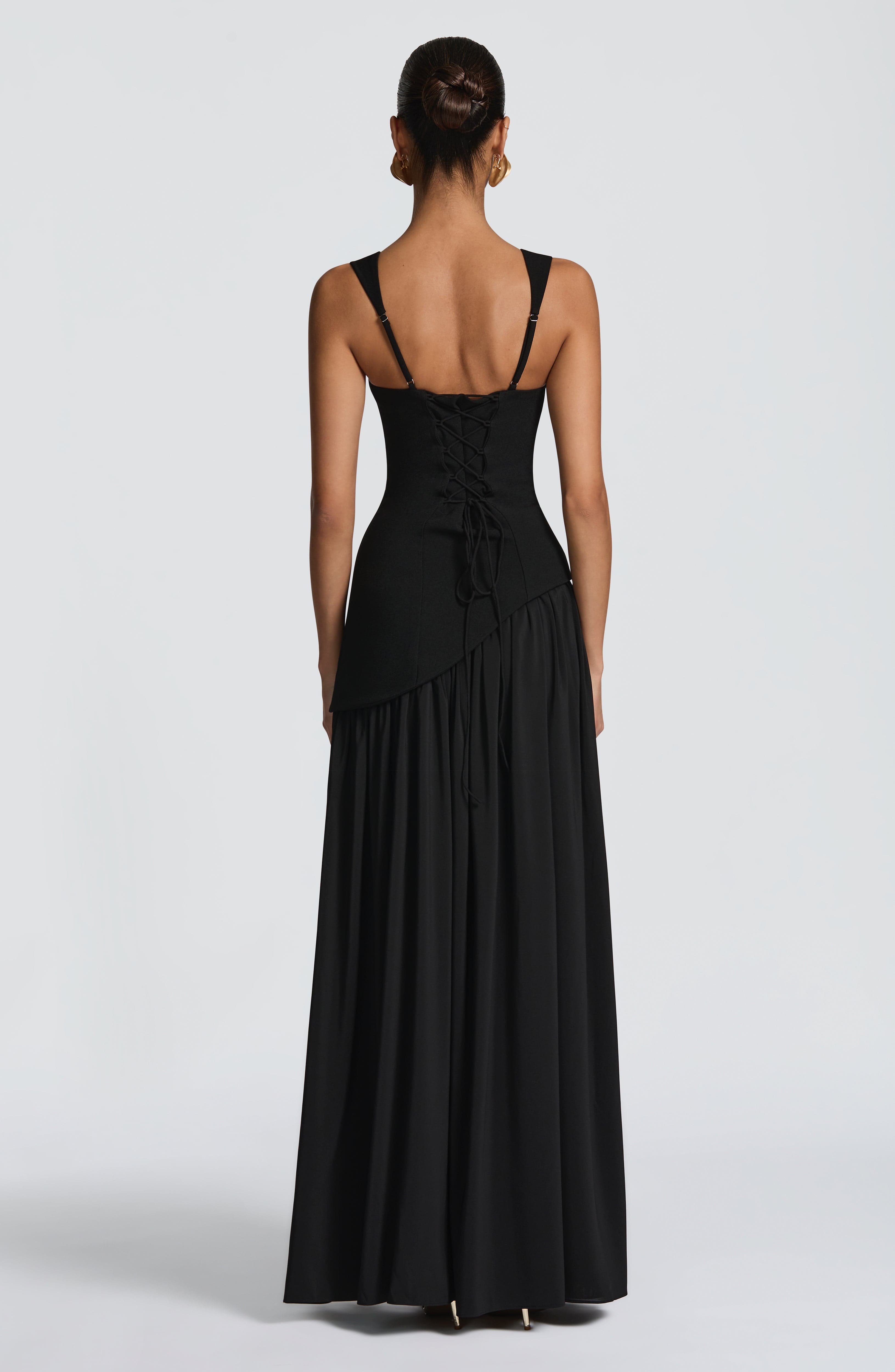 Vestido Longo Tullulah - Preto