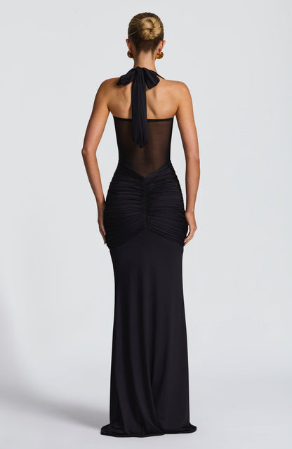 Vestido Longo Vixen - Preto