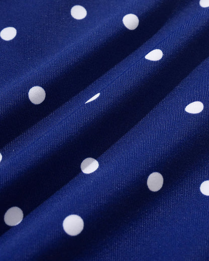 Conjunto de Biquíni Azul Royal com Poás