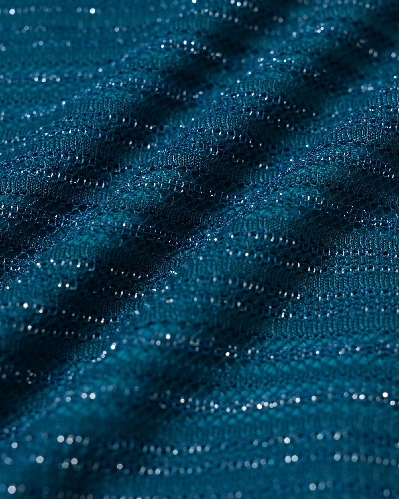 Conjunto de biquíni halter azul com lantejoulas e amarração