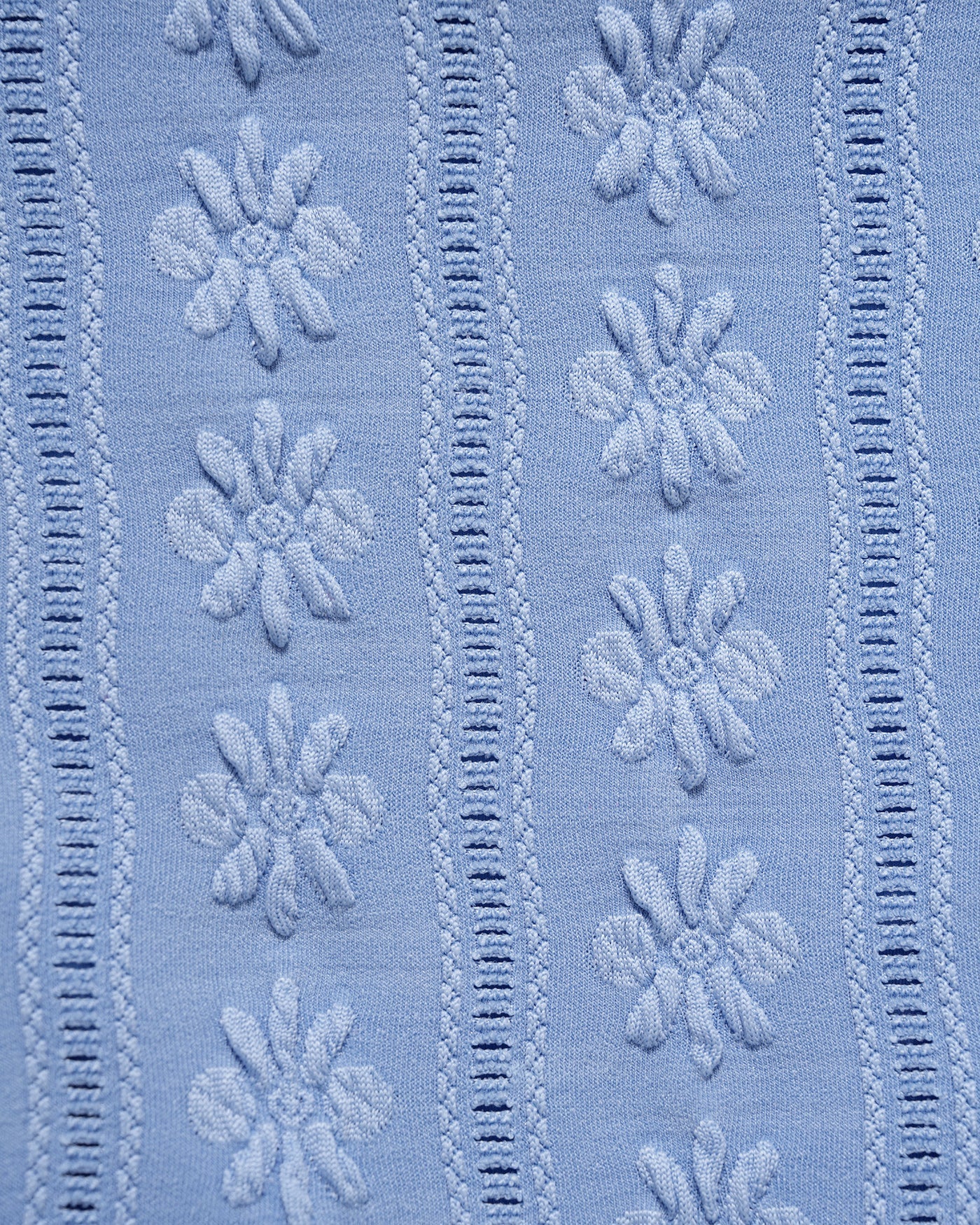Conjunto de biquíni cortininha reversível com amarração no pescoço — Azul