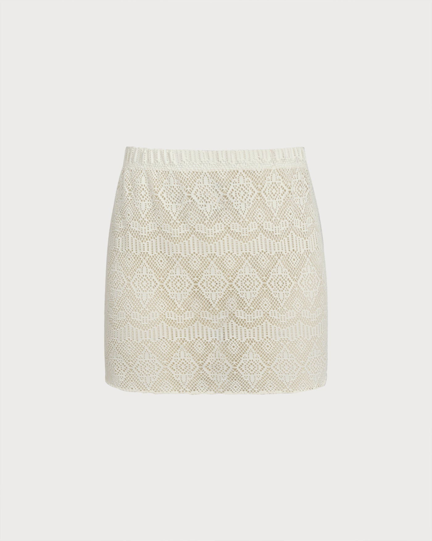 Conjunto 3 peças texturizado com sutiã de aro — Branco