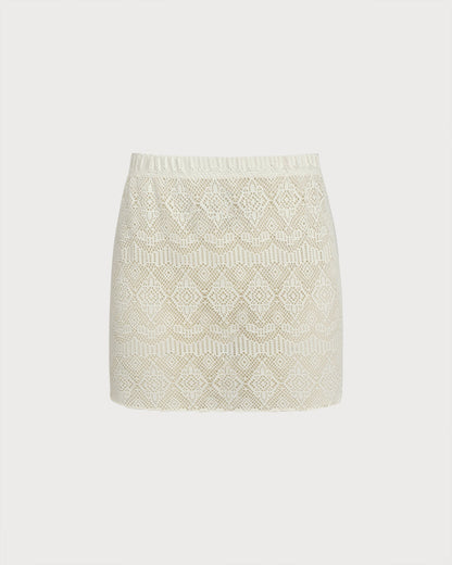 Conjunto 3 peças texturizado com sutiã de aro — Branco