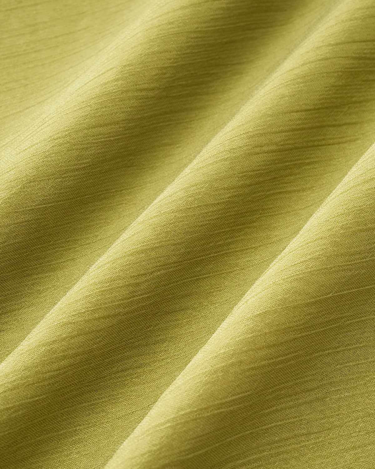 Vestido slip longo com franzidos — Verde