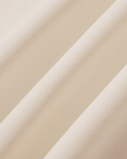 Vestido longo em renda com decote em V — Damasco