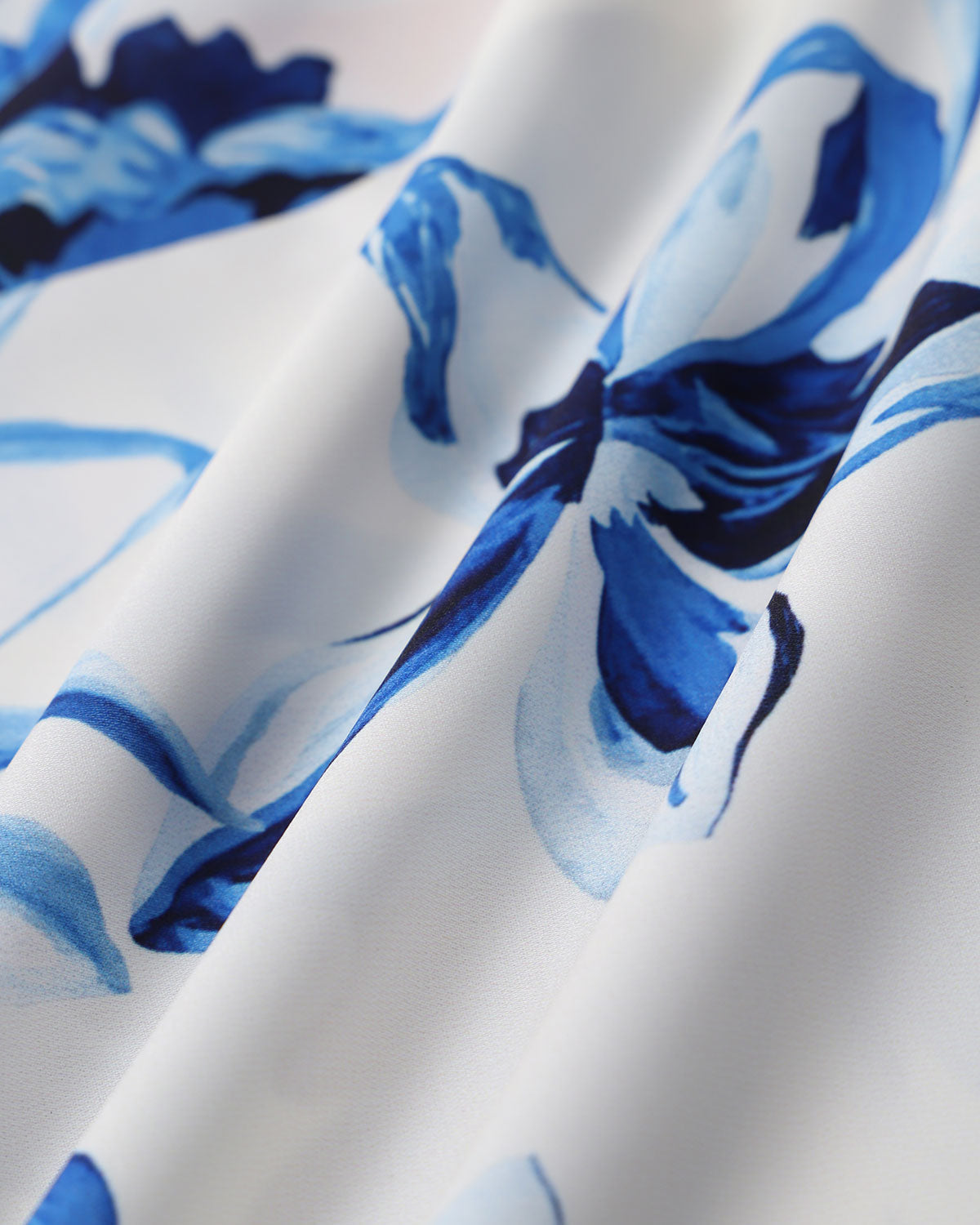 Vestido Longo Slip Boho Floral Azul