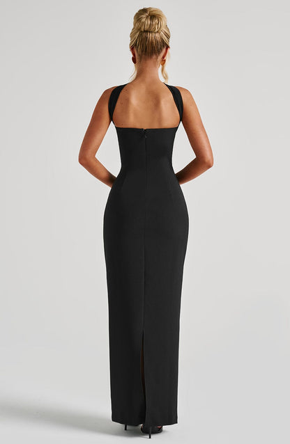 Vestido Longo Yulia - Preto